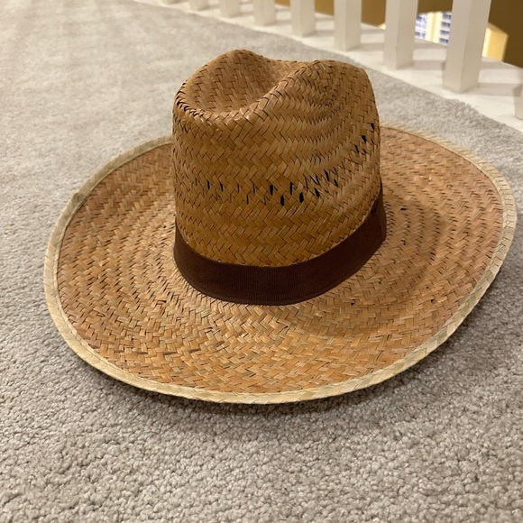 Woven Hat with Black Band - Picture 4 of 8